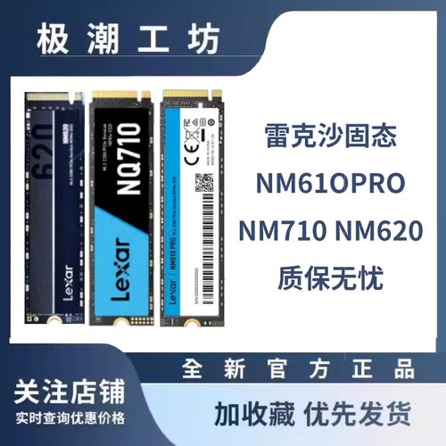 pcie3.0/pcie4.0固态硬盘雷克沙