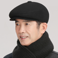 帽子老人保暖男爸爸爺爺秋冬季