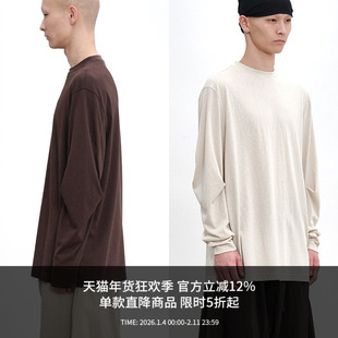 ATTEMPT SS25 提袖长袖T恤