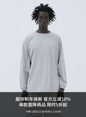 ATTEMPT SS24 印花logo 长袖T恤