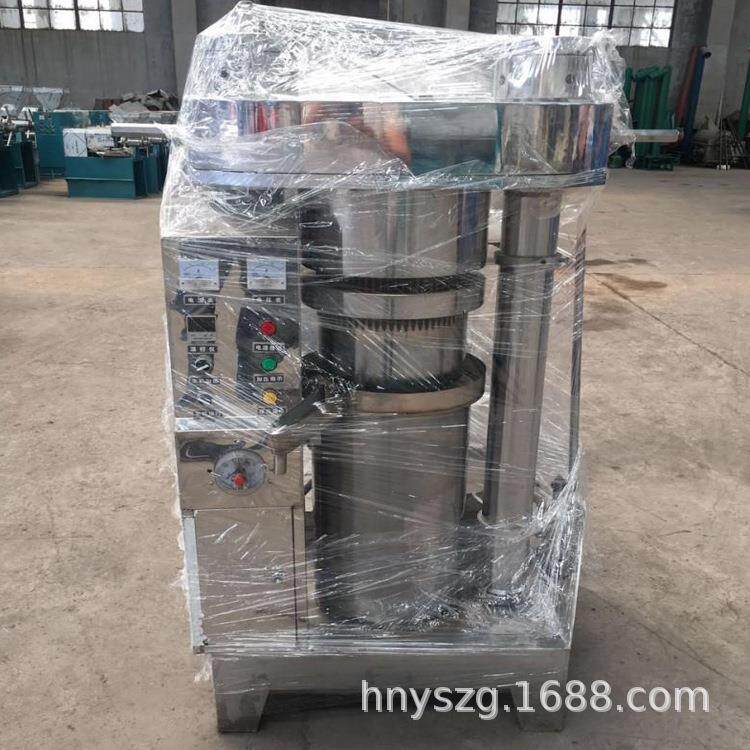 桐液压核桃榨油机 多功能仁山茶果籽压杏油机 花椒籽橄榄榨油QCR
