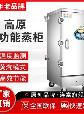 直销GC2高原蒸4饭柜2 大型双门高压压力蒸箱 4定盘时高10压电蒸饭