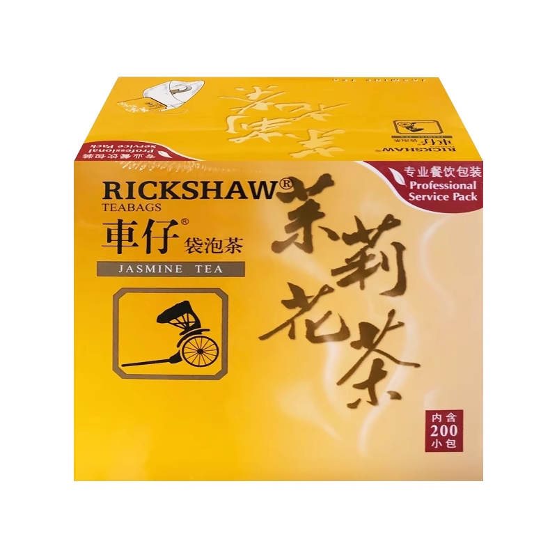 茶包车仔立顿茉莉花冲泡饮品图片