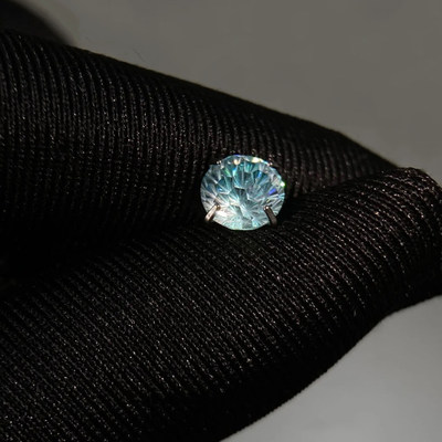 日韩百搭爆闪烟花男士耳钉