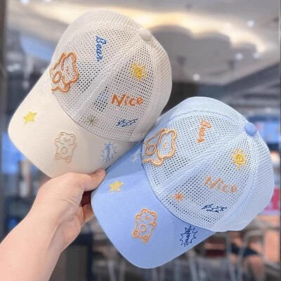 儿童帽遮阳帽男女童夏季