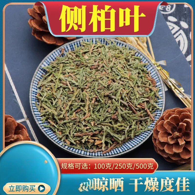 当季侧柏叶柏树叶晒干500克散装侧柏香附子侧柏叶粉侧柏叶浮萍