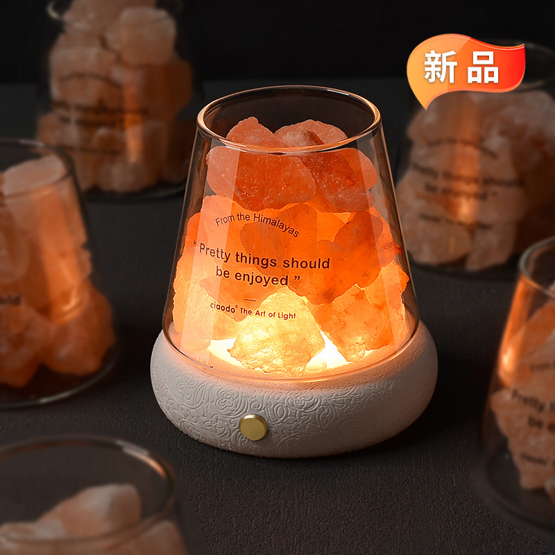 ciaodo天然矿石水晶氛围香薰灯