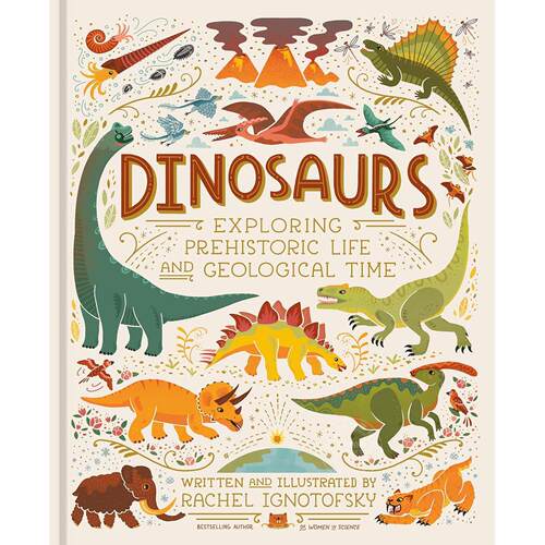 现货 恐龙百科：探索史前生命与地质年代 青少年科普读物 英文原版 Dinosaurs: Exploring Prehistoric Life and Geological Time