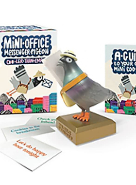 迷你办公室信鸽：比电子邮件更酷 进口套装 Mini Office Messenger Pigeon: Coo-ler Than Email