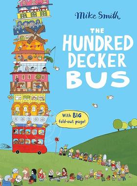 现货 百层巴士 儿童绘本故事书 Mike Smith 英文原版 The Hundred Decker Bus 3-5岁