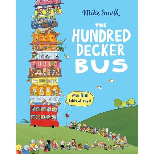 现货 百层巴士 儿童绘本故事书 Mike Smith 英文原版 The Hundred Decker Bus 3-5岁