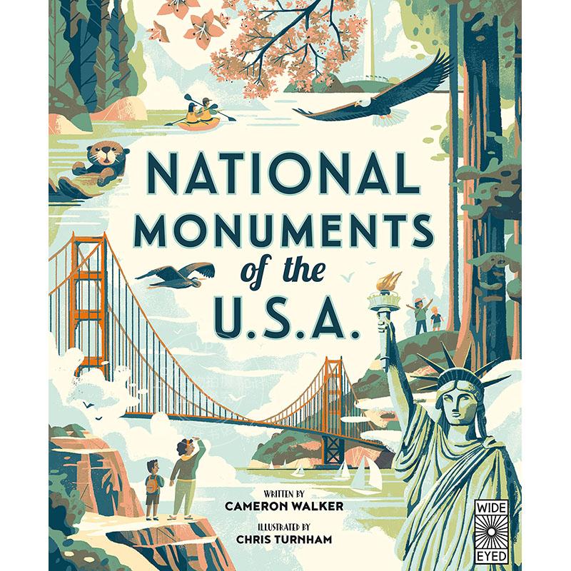 现货 美国国家纪念碑 儿童绘本故事书 英文原版 National Monuments of the USA