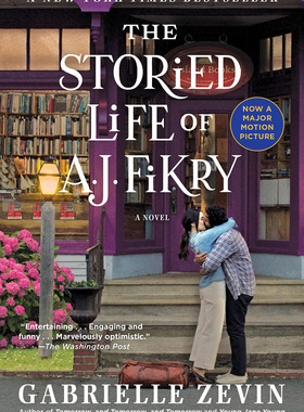 岛上书店 电影封面 加布瑞埃拉·泽文 英文原版 Storied Life of A. J. F 外国文学