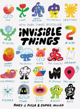 现货 看不见的东西 亲子绘本 儿童情感启蒙图画书 安迪·J·比萨 Andy J. Pizza  英文原版 Invisible Things 4岁以上