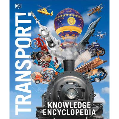 现货 交通知识百科全书！DK出版社百科科普启蒙 英文原版 Knowledge Encyclopedia Transport! 9-12岁