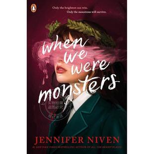 Niven 英文原版 Monsters 当我们还是怪物时 外国文学小说 Were Jennifer 现货 When