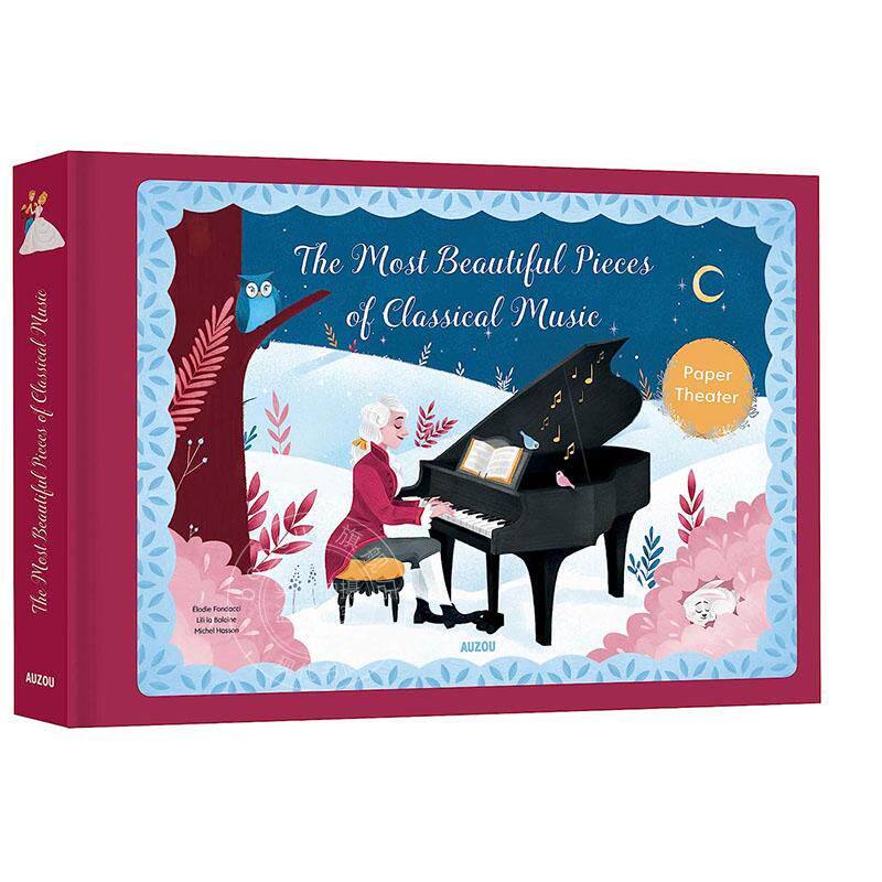 纸上剧院系列 古典音乐故事立体书 音乐启蒙 英文原版 The Most Beautiful Pieces of Classical Music (Paper Theatre)
