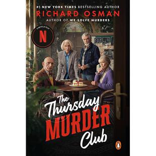 周四推理俱乐部Netflix电视剧封面版 理查德·奥斯曼Richard Osman 英文原版 The Thursday Murder Club 推理小说书