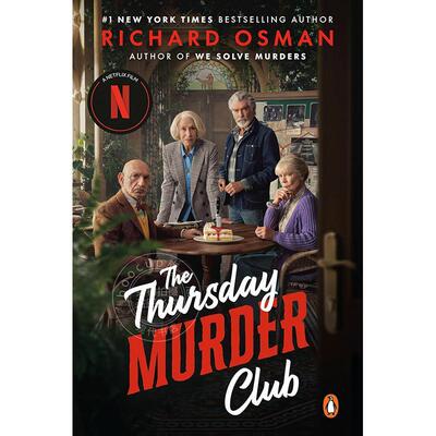 周四推理俱乐部Netflix电视剧封面版 理查德·奥斯曼Richard Osman 英文原版 The Thursday Murder Club 推理小说书