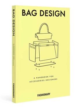 现货 时尚包袋设计百科大全 英文原版 Fashionary Bag Design 时尚箱包服装设计工具书参考书 实用包袋设计百科全书 精装 时尚志