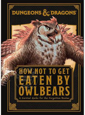 现货 龙与地下城如何不被枭熊吃掉 DK出版社 英文原版 Dungeons & Dragons How Not To Get Eaten by Owlbears