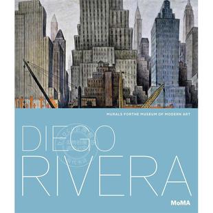 预售 迭戈·里维拉:现代艺术博物馆的壁画 Diego Rivera: Murals for The Museum of Modern Art 原版画册 英文原版 Leah Dickerm