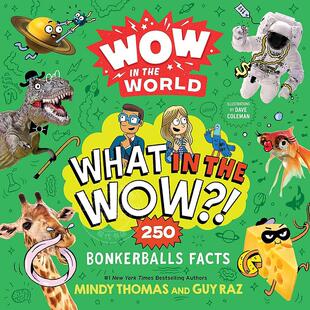 250个疯狂 Wow? What 英文原版 世界上 Wow 令人瞠目结舌 事实 World 现货 科学事实 the 照片和插图科普读物