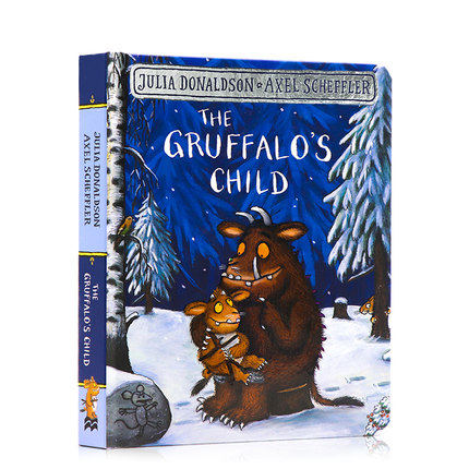 现货 英文原版绘本 The Gruffalo Child 咕噜牛小妞妞Julia Donaldson纸板书 中图