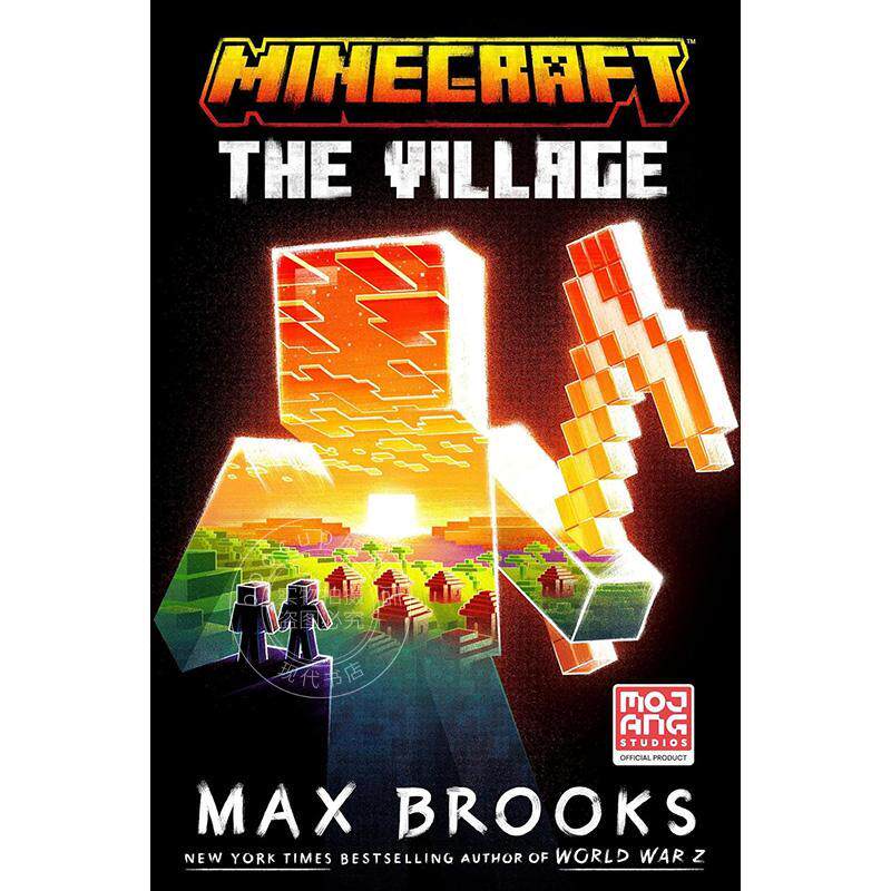 现货 我的世界村庄 官方小说 英文原版 Minecraft: The Village: An Official Minecraft Novel 美版