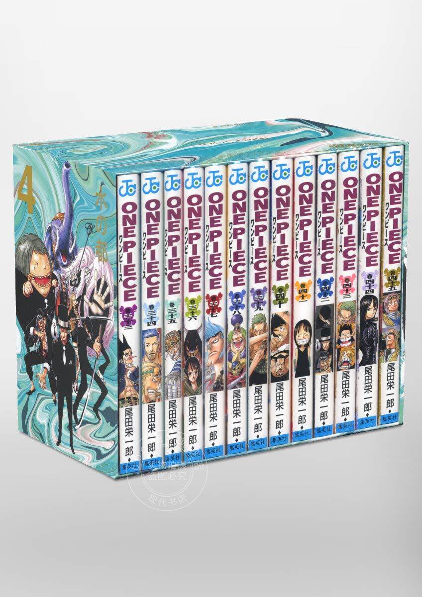 预售 进口日文 漫画套装 海贼王 航海王 ONE PIECE 二部 EP4 BOX 舟の島