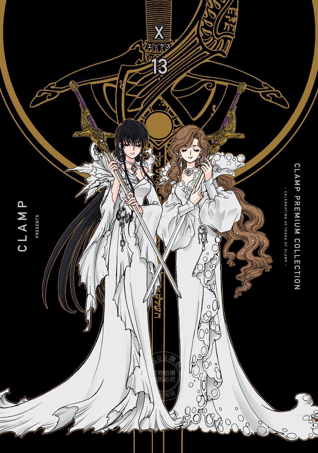 进口日文 漫画 CLAMP PREMIUM COLLECTION X X战记 13