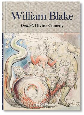 威廉·布莱克 但丁神曲插图全集 塔森出版社Taschen 英文原版 William Blake. Dante's Divine Comedy