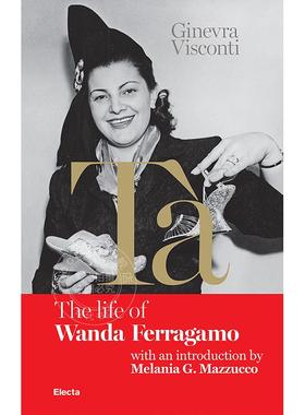 菲拉格慕红皮书 传记 英文原版 Ta's Red Book: The Life of Wanda Ferragamo