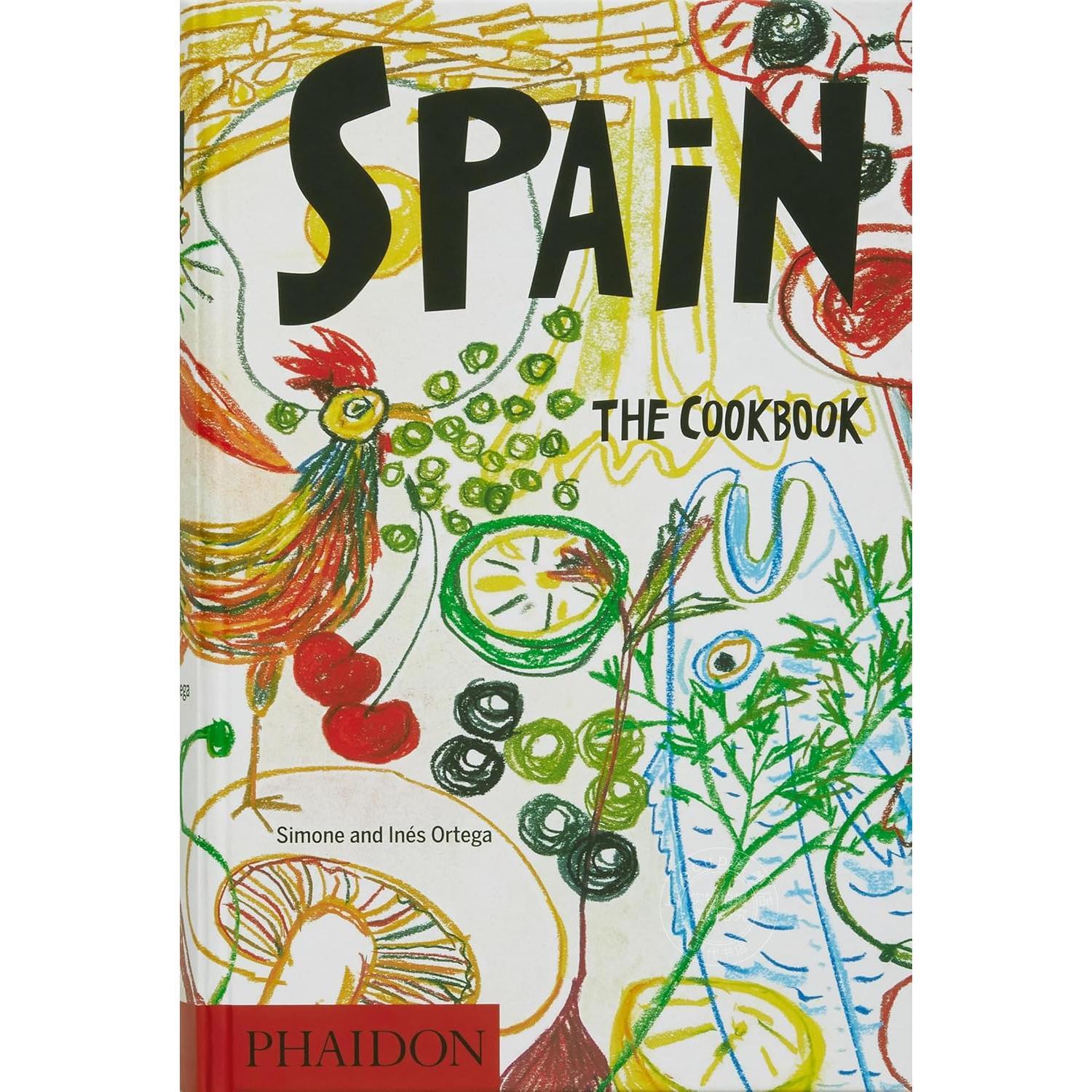 西班牙烹饪书 Spain The Cookbook 英文原版 Simone Ortega and Ines 美食
