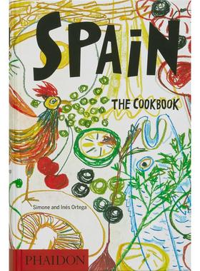 西班牙烹饪书 Spain The Cookbook 英文原版 Simone Ortega and Ines 美食