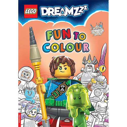 现货 乐高 DREAMZzz：涂色乐趣 英文原版 LEGO DREAMZzz: Fun to Colour 7-9岁