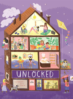 解锁 儿童绘本 英文原版 Unlocked: How Tiny Owl illustrators coped with lockdown