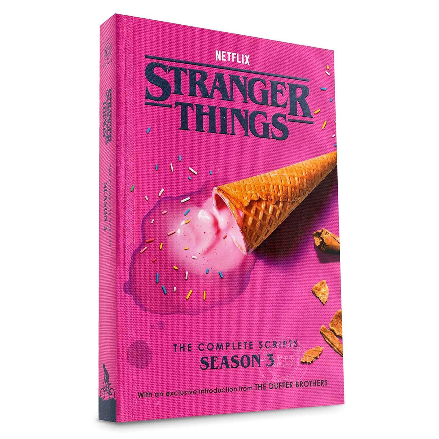 现货 怪奇物语第三季完整剧本集 Netflix电视剧周边书 英文原版 Stranger Things: The Complete Scripts Season 3