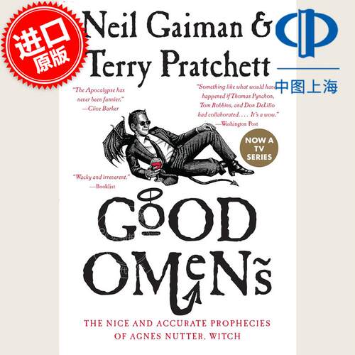 现货 好兆头 同名电视剧原著小说 Neil Gaiman 尼尔·盖曼 Terry Pratchett 特里·普拉切特  英文原版 Good Omens