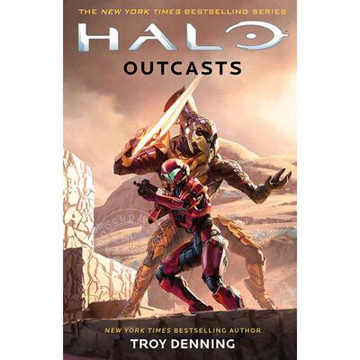 现货 光环 弃子 官方小说 英文原版 halo：outcasts