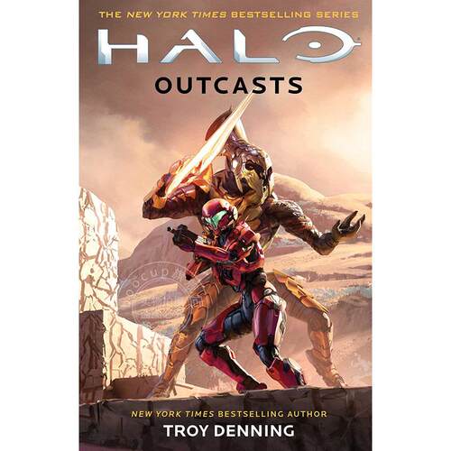 现货 光环 弃子 官方小说 英文原版 halo：outcasts