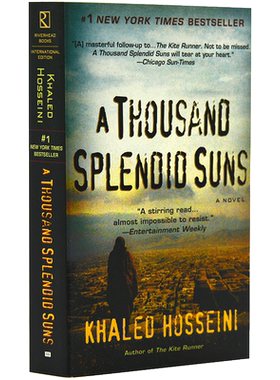 现货 灿烂千阳 英文原版小说 英文版 A Thousand Splendid Suns 卡勒德·胡塞尼 追风筝的人作者 献给阿富汗女性的动人作品
