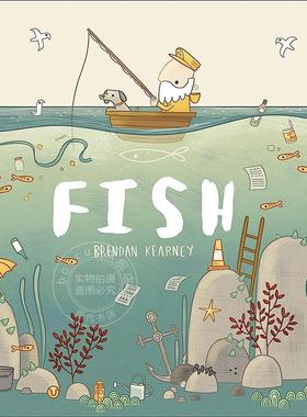 现货 芬恩与斯基普的冒险：鱼类 自然生态环境绘本 布伦丹·基尔尼 Brendan Kearney 英文原版 Adventures with Finn and Skip: Fi