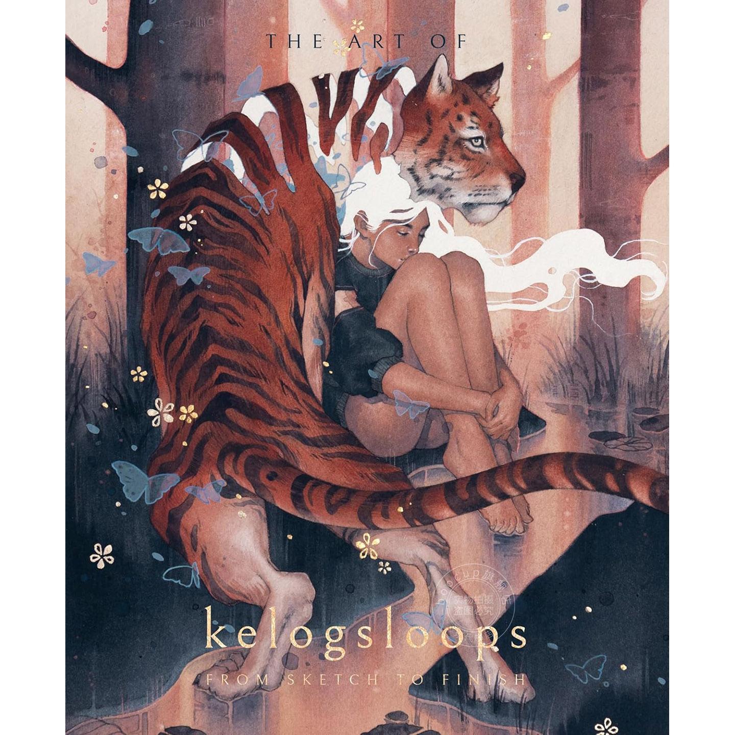 Kelogsloops插画艺术作品集：从草图到成品 3DTotal出版社 英文原版 The Art of Kelogsloops: From Sketch to Finish