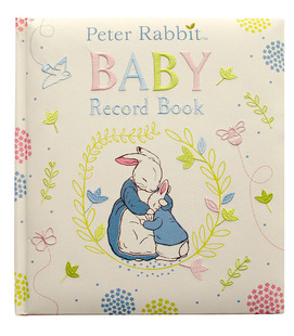 Beatrix Potter英文原版 Record 彼得兔宝宝记录手册 Book Baby 儿童绘本故事书 Rabbit 预售 Peter