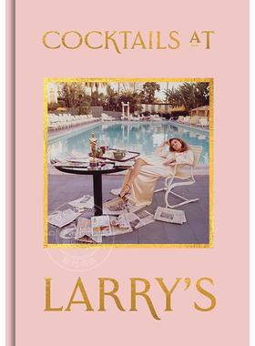 预售 英国伦敦国家肖像馆Larry's酒吧鸡尾酒 英文原版 Cocktails at Larry's