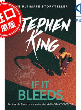 现货 血流不止 史蒂芬金 惊悚悬疑短篇小说集 查克的一生 英文原版 If It Bleeds: Mr. Harrigan's Phone The Life of Chuck Rat