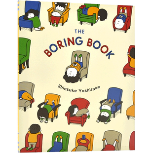 预售 好无聊啊 英文原版 The Boring Book 精装 儿童故事绘本 吉竹伸介