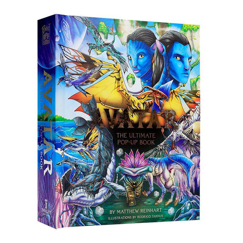 阿凡达立体书 电影周边书 Matthew Reinhart 英文原版 Avatar Ultimate Pop-Up