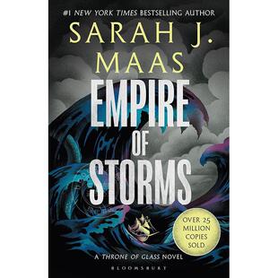 玻璃王座5 风暴帝国 奇幻小说 Maas 莎拉·J·马斯 现货 Storms 英文原版 Empire Sarah